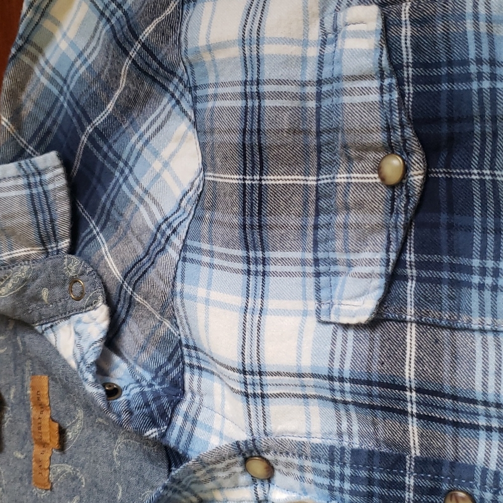 Zach's Girlfriend flannel / L - Picture 4 of 7